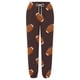 thumbnail image 3 of WILLBEST Pantalones Casuales para Mujer con Estampado de Rugby, Bolsillos Sueltos, Cintura Alta, Tiras En el Tobillo, para Un Estilo y Comodidad Diarios. Extra Grande, 3 of 3