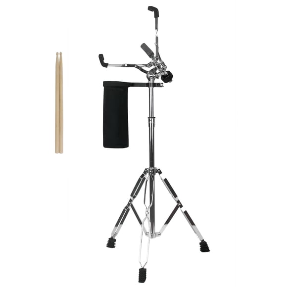 Soporte para batería Snare de acero con soporte para baquetas y baquetas 5A