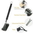 thumbnail image 4 of Vikakiooze Heavy Duty Bbq Accessories, 3 In 1 Bbq Cleaner Grill Brush And Scraper 18In Bristle-Free Grill Brush, 4 of 8