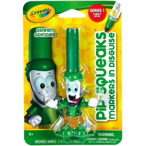 Crayola Pip Squeaks Markers in Disguise Black Belt Bob Gifting 