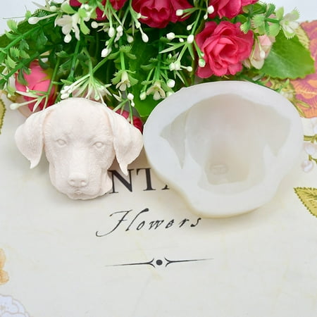 

TOPUUTP Molde para glaseado de fondant herramienta de decoración de pasteles de boda de silicona para perros ahorra gran liquidación color blanco