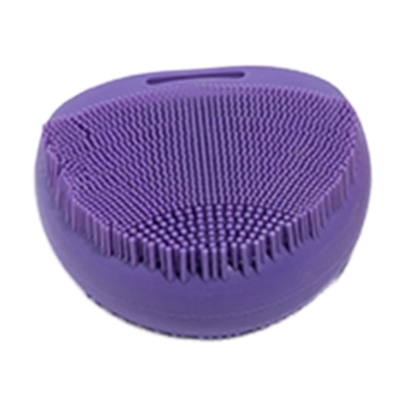 Double Silicone Cleansing Brush Gentle Exfoliating Deep Pore Cleaning Tool Reusable Manual Makeup Remover For Daily Facial Care