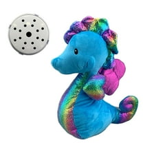 Shimmer the Seahorse 16 Inch Plush Toy with Recorder - Soft, Cuddly Stuffed Animal for Kids Ages 3 