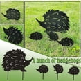 thumbnail image 2 of Silueta Familiar De Erizo, Juego De Animales De Jardín, Arte De Jardín De Metal Para Decoración De Césped Y Patio 4 Uds. Serendint HA036550-00, 2 of 6