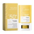 thumbnail image 3 of Crema de protección solar con protector solar FPS 50 para el cuidado del rostro, productos para el cuidado de la piel iluminadores, control de grasa, crema de protección UV con menta a prueba de agua, 3 of 4