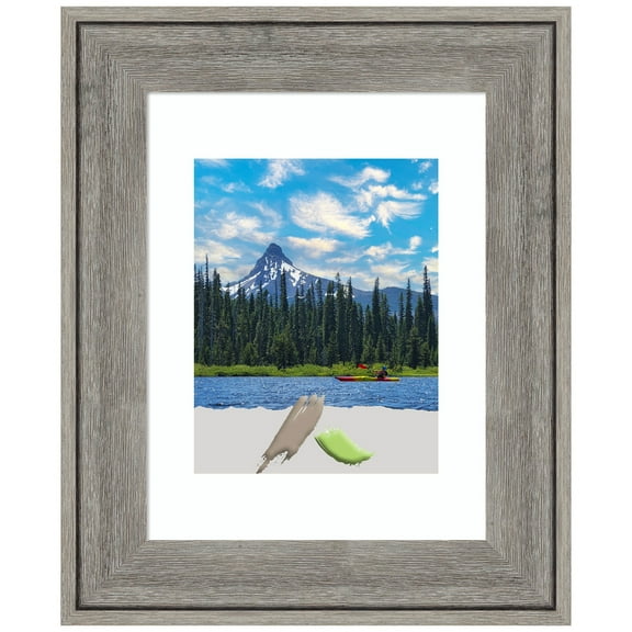 Regis Barnwood Grey Wood Picture Frame, Photo Frame, Art Frame