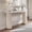Marble Pattern 55", variant on LKTART 53" MDF Console Table for Entryway, Narrow Entryway Table with Faux Mars Marble Pattern, Couch Table Behind Sofa with Curved Legs for Living Room Hallway Foyer
