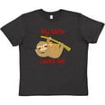 thumbnail image 3 of Inktastic My Nana Loves Me Sloth Youth T-Shirt, 3 of 5