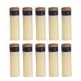 thumbnail image 1 of 10PCS 11mm Billiard Cue Screw-on Tips & Long-style Explosion-proof Ferrules Combo, High-quality Plastic & Leather Pool Cue Accessories, Durable Wear-resistant Replacement Tips for 9-ball Cues, Ideal, 1 of 7