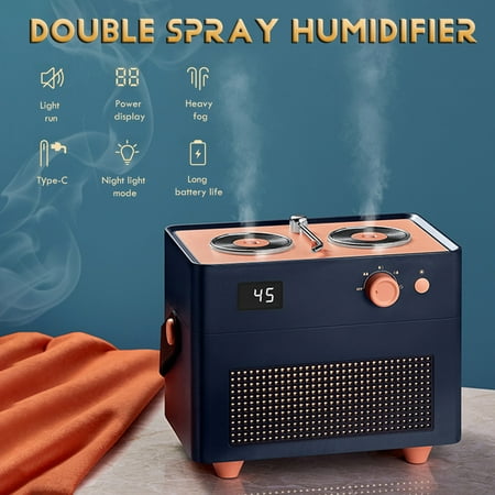 

Cntydi humidifiers for bedroom，Planet Cat Humidifier USB Mini Humidifier Home Office Silent Humidifier Gifts