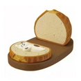 thumbnail image 1 of Grocery Toast Bun Cat Phone Stand Tablet Stand Couple's Small Gift Phone Stand, 1 of 6
