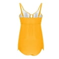 thumbnail image 5 of Aboser Women's Summer Swimdress Two Piece Push Up Swimsuits Tummy Control Cutout Bathing Suit Flowy Hide Belly Swim Dress with Shorts, 5 of 8