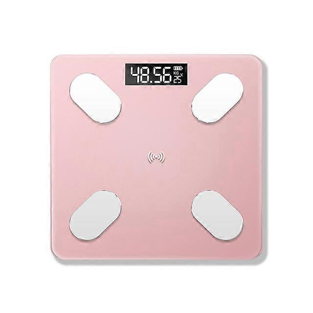 Báscula de Peso Shaofei Digital Inteligente Inalámbrica para Baño Oro Rosa