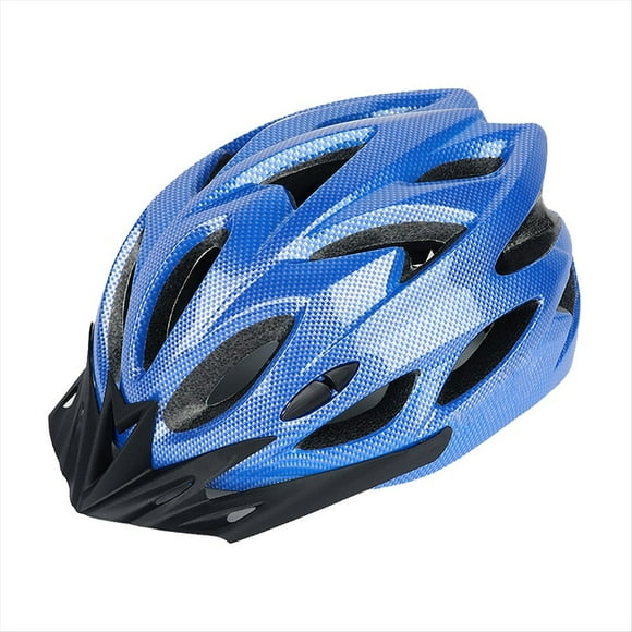 Casco de Bicicleta para Adultos, Microshell Ligero, Hombres y Mujeres, Ajuste de Ajuste Sugerido 57-63 cm para Ciclismo Al Aire Libre Azul