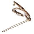 thumbnail image 4 of Pasador Boule Tige de mariposa con recorte grande France Luxe - Ónix, 4 of 4