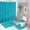 color, variant on Sunshine Beach Starfish 4pcs Shower Curtain Decoration ,modern Home Decoration, Waterproof Shower Curtain 4pcs