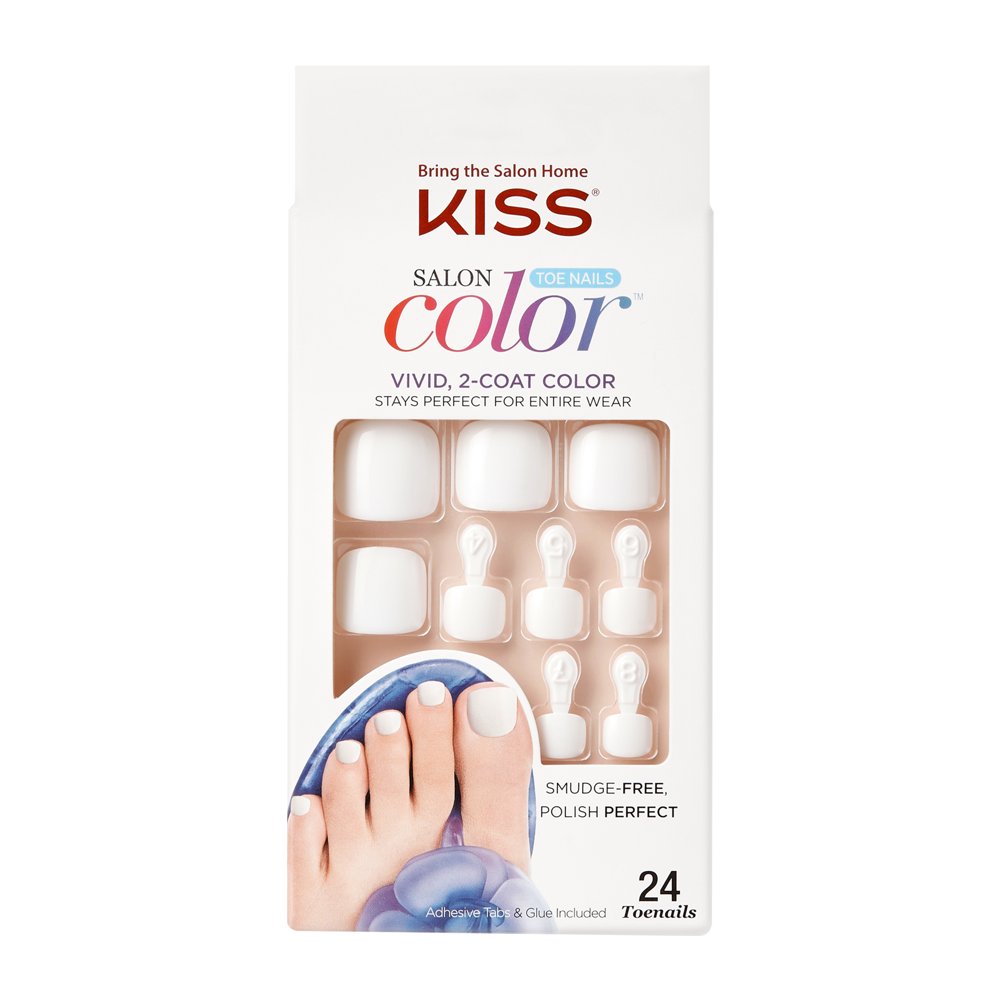 KISS Salon Color Toenails This is Classic