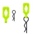 thumbnail image 4 of 4 Uds. Pinzas metálicas para carrocería de telemando para modelo de telemando 1:10, accesorios de repuesto Verde CUTICAT Clips de carcasa de coche RC, 4 of 6