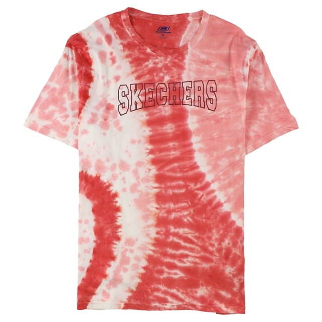 Skechers TieDye Graphic Camiseta para Hombre, Multicolor, XX-Large