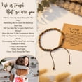thumbnail image 7 of Elphaba Galinda Thank You Appreciation Gifts for Women: Healing Natural Red Creek Jasper Bracelet for Coworkers Employee Boss Colleague Teacher, 7 of 7