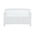 thumbnail image 3 of Linon Cynthia Storage Bench, White, 3 of 9