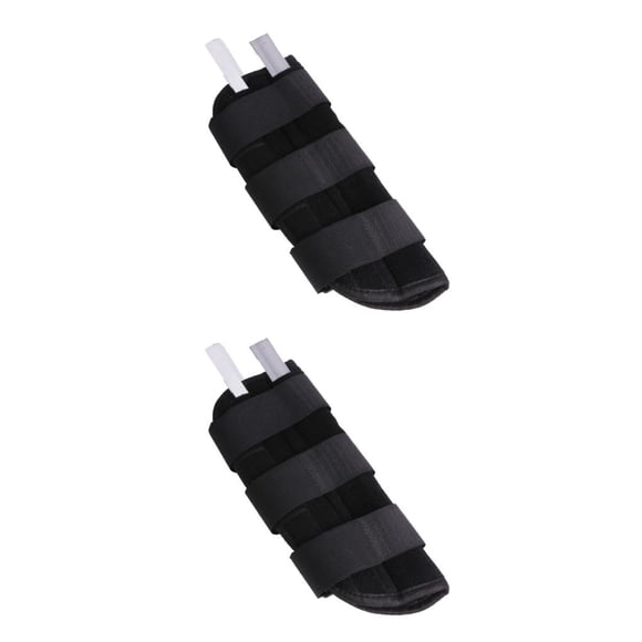 Seitruly Férula para fracturas, muñequera, soporte para codo, placa de acero, fijador de mano de obra fina, cuidado de la salud de larga Type3 NO3