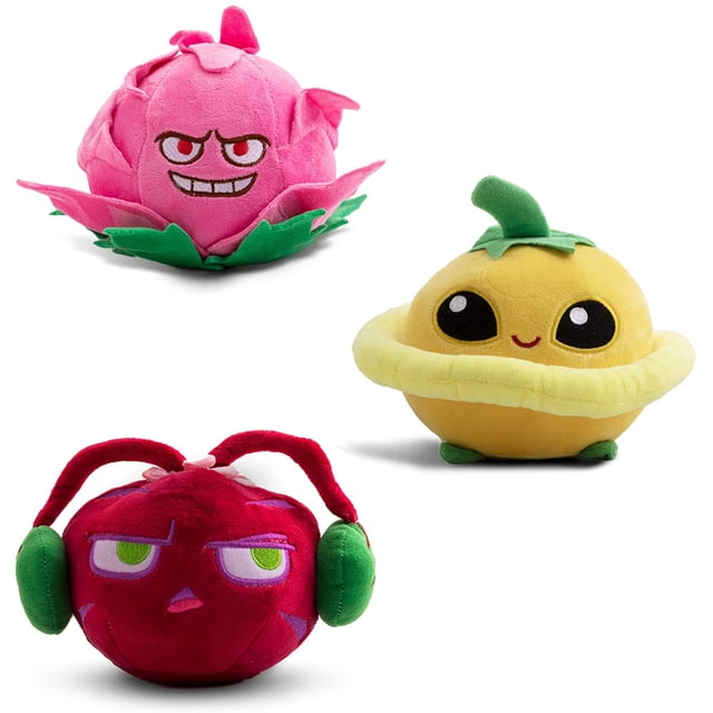 Figura de peluche de 3 piezas de Plantas vs. Zombies, muñeco de peluche de PVZ, regalo de Navidad y cumpleaños para niños, muñeco de peluche de Planta Zombie, muñeco de trapo para niños