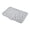 Grey, variant on Angled Sloped Dish Drying Mat with Drain Lip Heat Resistant Non-Slip Kitchen Counter Drainage Tray Multi-Purpose Food Prep Mat for Tableware Fruit Veggies