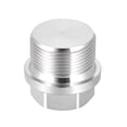 thumbnail image 3 of Uxcell M27 x 1.5 Male Outer Hex Head Plug 304 Stainless Steel Solid Thread 1.18" x 1.26"(L x Max.D), 3 of 3