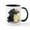 White/Black Inside, variant on CafePress - Black Fawn Pug Mug - 11 oz Ceramic Mug - Novelty Coffee Tea Cup