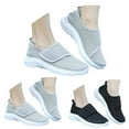 thumbnail image 5 of Fdrone Women's Mesh Orthopedic Shoes New Adjustable Strap Soft Sole Shoes Soft Sneakers Walking Slip on Foam Shoe Hands Free Arch Support Sneakers, 5 of 7