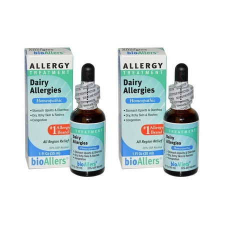 NatraBio - bioAllers, Allergy Treatment, Dairy Allergies, 1 fl oz (30 ml) - 2