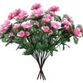 thumbnail image 6 of 5 Bundles Artificial Azalea Flowers Realistic Silk Flowers Faux Rhododendrons Fake Floral Bouquet Arrangements Spring Fake Flowers for Garden Porch Table Patio Wedding Party Decor, Pink, 6 of 6