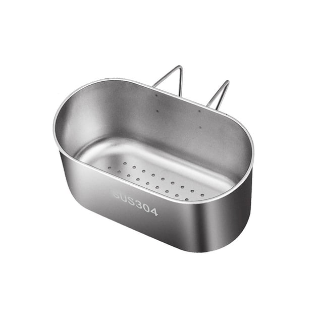 Cesta de drenaje multiusos Sunnimix de Acero inoxidable grande 19,5 cm x 12 cm x 9,5 cm