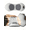Gray, variant on 2026 Triple Fusion Cordless Rechargeable Back Massager with Heat, Vibration & Spinal Traction, Wireless Lumbar Support Pillow for Lower Back Pain & Sciatica Relief, Black