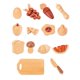 thumbnail image 1 of Cortar , juego de madera, juguetes de cocina Montessori, juego de simulación, juguetes de cocina, juego de cocina para niños,, 1 of 9