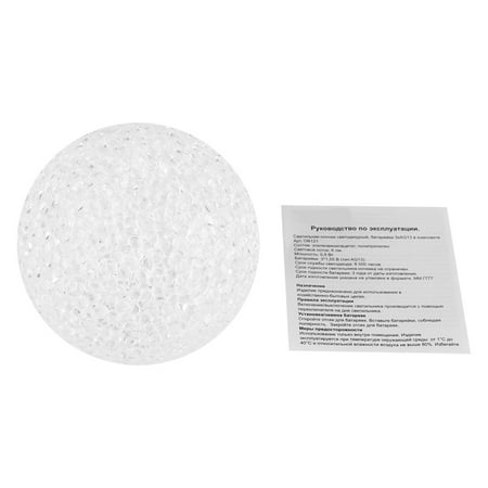 

RGB Multiple Colors Crystal Ball Night Light Stage Effect Lamp