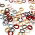 thumbnail image 5 of TUWAFE 100Pcs Seamless Cotton Hair Bands Elastics Hair Ties Diameter 1 inch Ponytail Holders for Girl Toddler Baby Thin Hair, 5 of 7