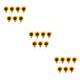 thumbnail image 2 of Ramo de Girasoles Artificiales Wosthever 7 Uds Oro, 2 of 6