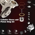 thumbnail image 2 of K-0650 Air Compressor Cylinder Sleeve and Compression Ring Replacement Kit Perfectly Fits for Air Compressor Cylinder, 2 of 8