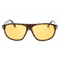 thumbnail image 2 of Tom Ford FT1027 52E Men's Tortoise Plastic Square Frame Sunglasses, 2 of 2