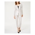 thumbnail image 2 of INC $80 Womens New 1341 White Foil Crepe Casual Pants 6 B+B, 2 of 2