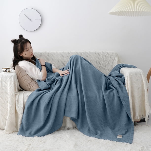 Ganfancp Mantas de Hielo para Dormir Caliente y Sudores Nocturnos, Manta de Hielo para Todas Las Estaciones, -Cool Manta Ligera, Mantas de Hielo Absorbe El Calor Corporal para Mantener La Ofertas de