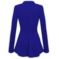 thumbnail image 4 of Meichang Women Blazers Dress Fashion Casual Solid Double Breasted Jacket Long Sleeve Suit Work Office Outfit Fashion Dressy, 4 of 4