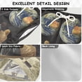 thumbnail image 2 of FORMRS Boys Swim Trunks Quick Dry Mesh Liner Boardshorts Sizes XS-XL, Sitting on The Moon, 2 of 7