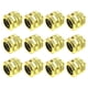 thumbnail image 1 of Moyic Adaptador de tubo de refrigeración por agua para ordenador de latón, 12 Uds., repuesto sellado G1/4, accesorios de conector antioxidante Electrónica Oro, 1 of 6