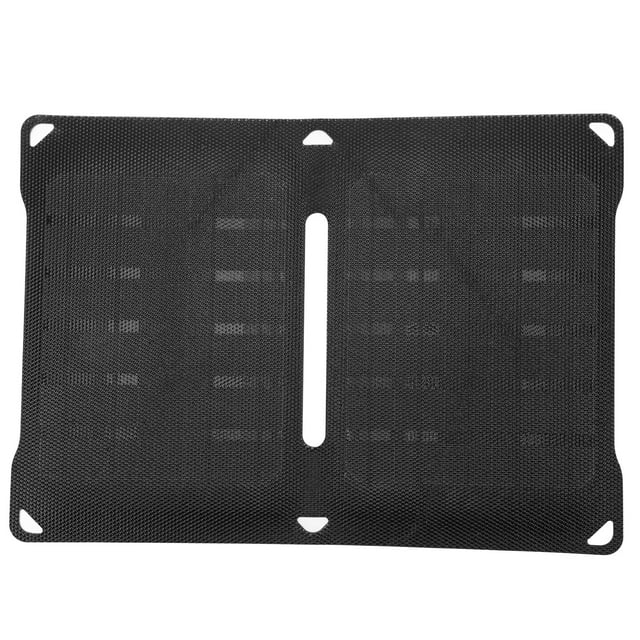 5V 10W Panel Solar Cargador Solar Portátil Puerto USB Dual Monocristal Portátil De Alta Eficiencia Plegable RV Camping Viajes Fuera De La Red Senderismo Escalada