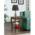 thumbnail image 4 of Convenience Concepts American Heritage Transitional Square End Table with Storage, Espresso, 4 of 4