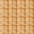 thumbnail image 1 of Ahgly Company Machine Washable Indoor Square Transitional Neon Orange Area Rugs, 4' Square, 1 of 7
