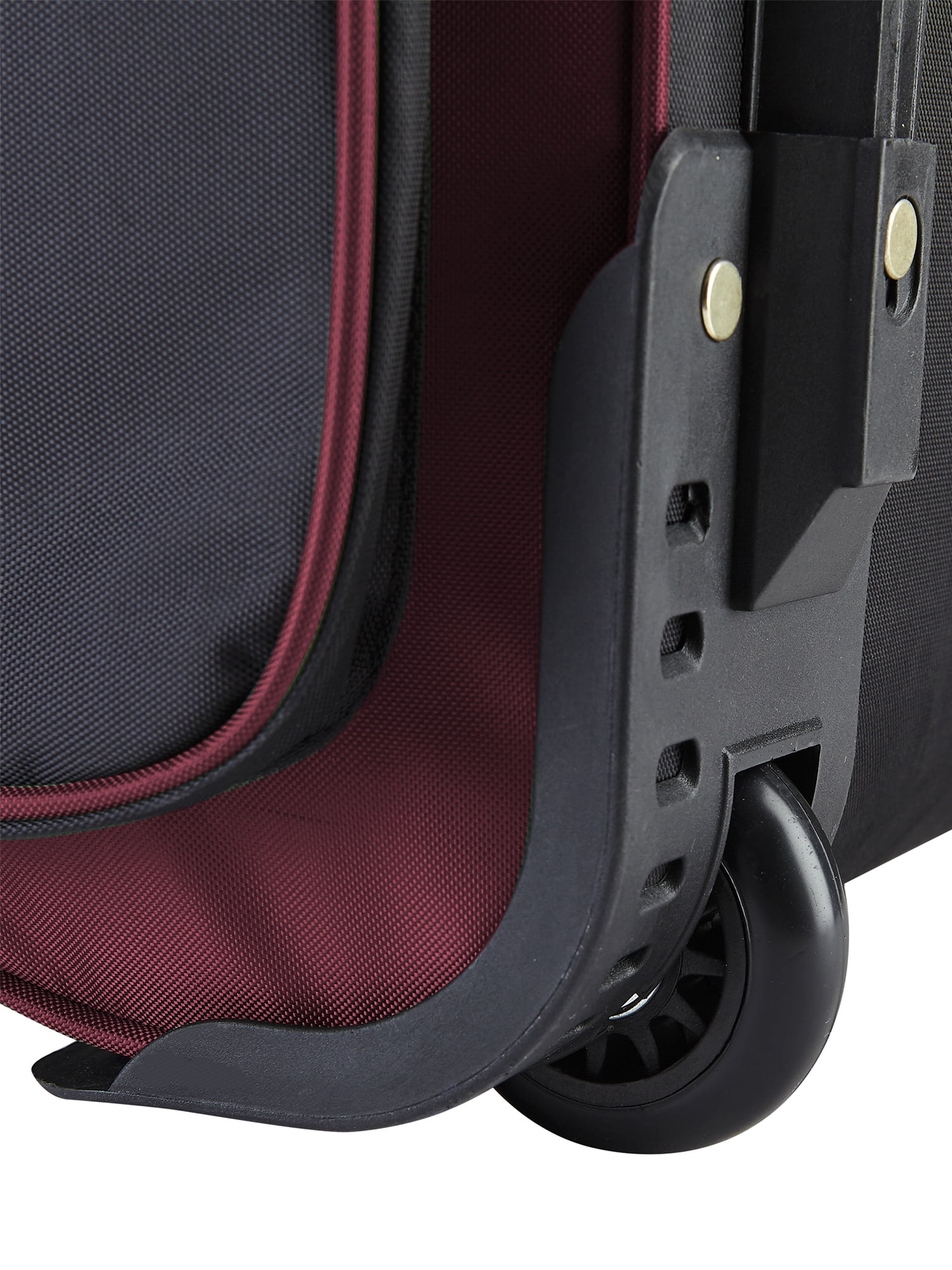Travelers Club 30" Rolling Multi-Pocket Upright Duffel - Crimson